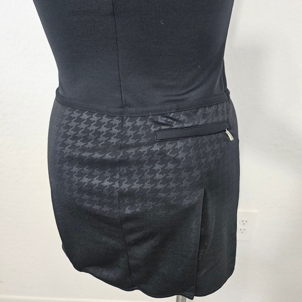 Adidas Climate Womens Golf Dress Short Sleeve Pleated Skirt black sz 2 - Picture 7 of 11